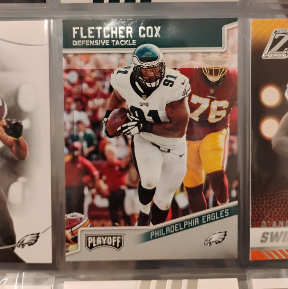 Philadelphia Eagles Assorted 9 Mint Cards - Picture 8 of 16